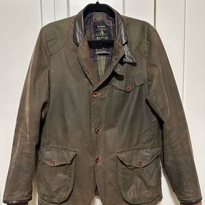 Barbour Men's Waxed Dept B Beacon Jacket